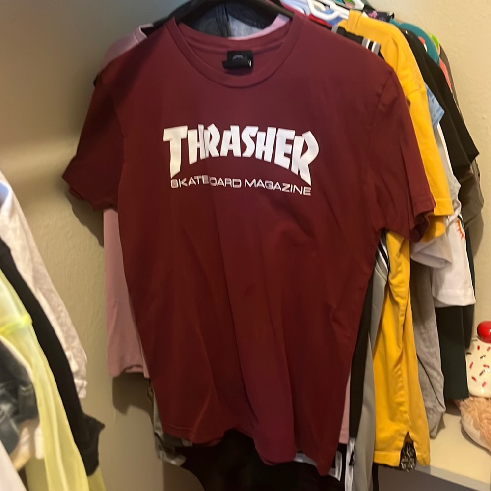 Maroon Thraser shirt